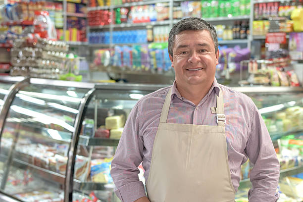 istock Business owner at a local shop 488483186