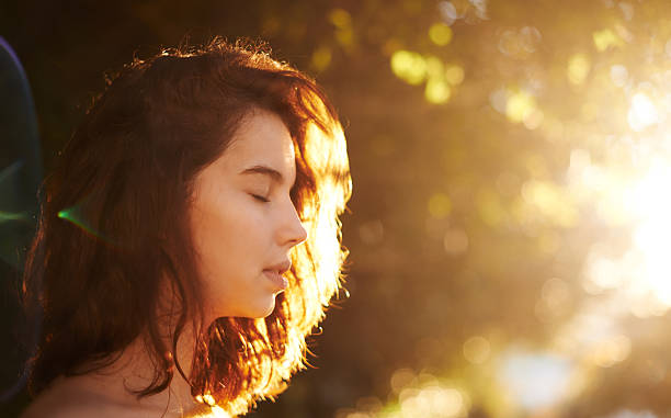 istock Finding her calm in the outdoors 488485670