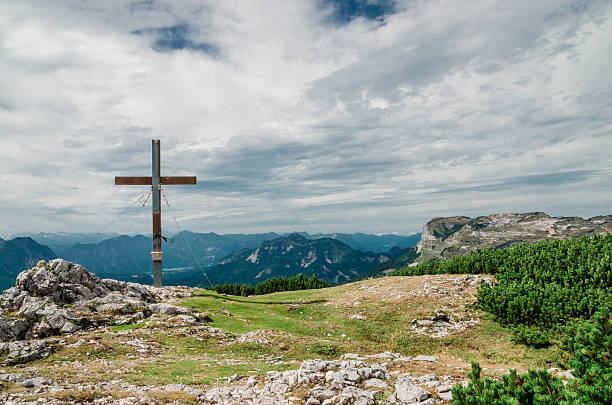 Summit Cross Trisselwand Trisselkogel.   