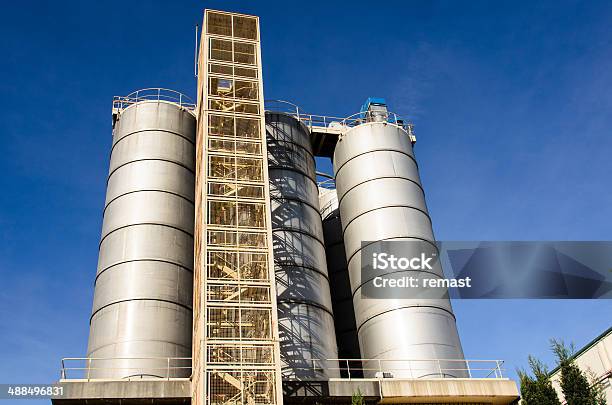 Industry Stock Photo - Download Image Now - Advertisement, Building Feature, Built Structure