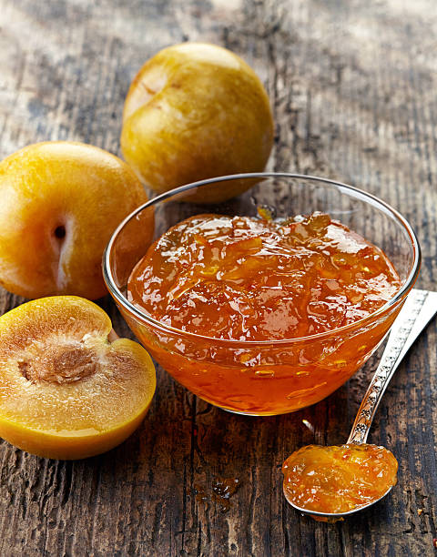 istock Bowl of Yellow Plums Jam 488497239