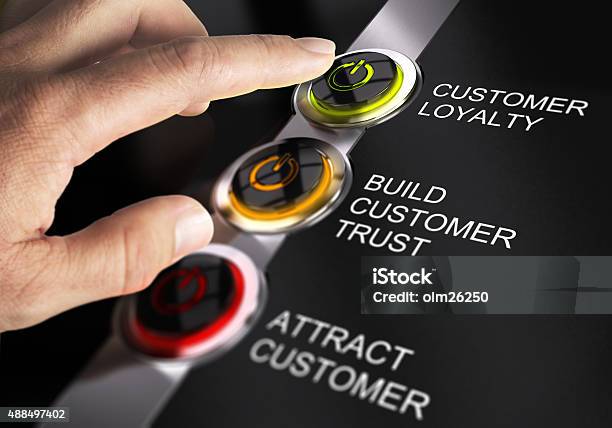 Sales Process Stock Photo - Download Image Now - Loyalty, Customer, Togetherness