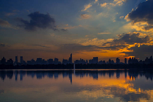 istock Sunset New York Skyline, Central Park 488498171