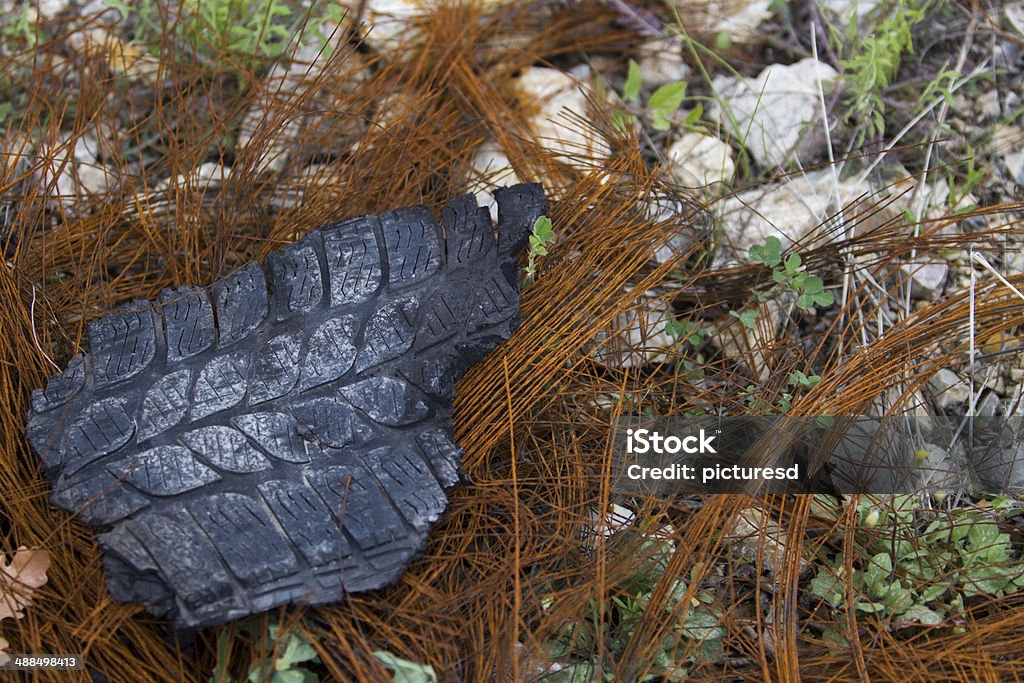 Burning tire Burning tire with wire Wheel Stock Photo