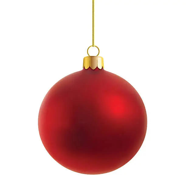 Vector illustration of christmas ball