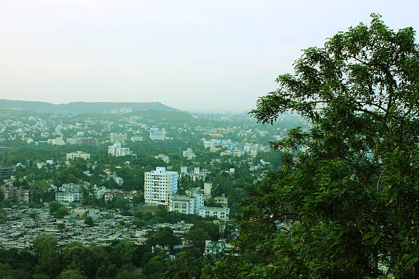 istock Aerial view of Pune city 488500021