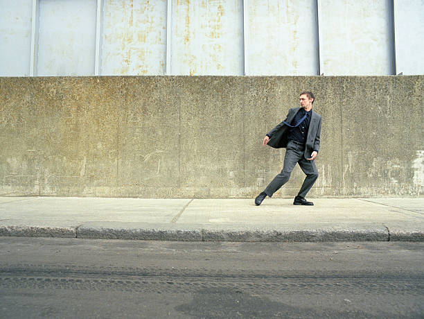 istock Businessman Walking on Street 488501929