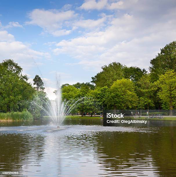 Vondelpark Amsterdam Stock Photo - Download Image Now - Amsterdam, Bench, Benelux