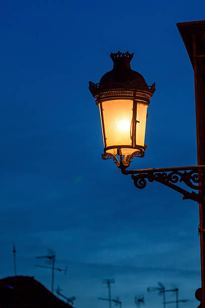 istock Old Street Lamp Walking Street  Albaicin Granada Spain 488504607