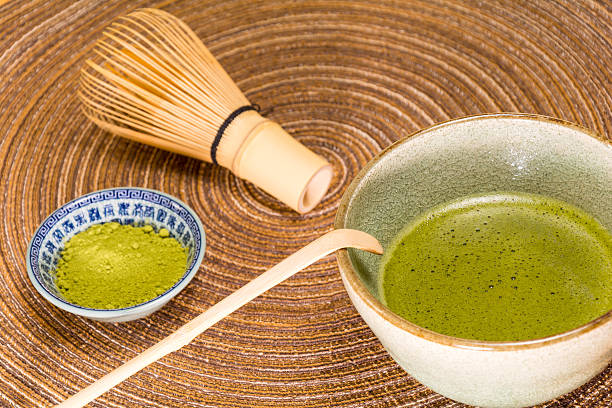 istock Matcha Green Tea in a Bowl 488505310