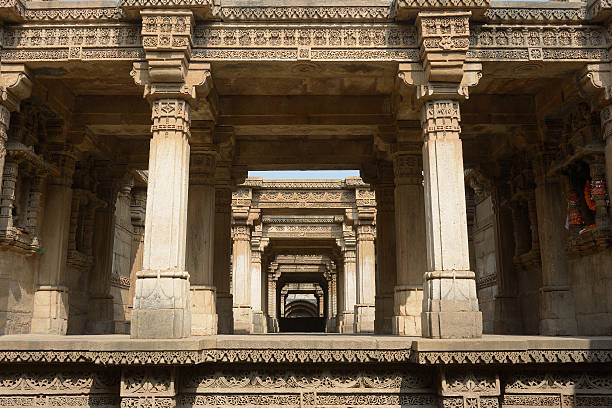 istock Adalaj step well in Ahmedabad, India 488506320