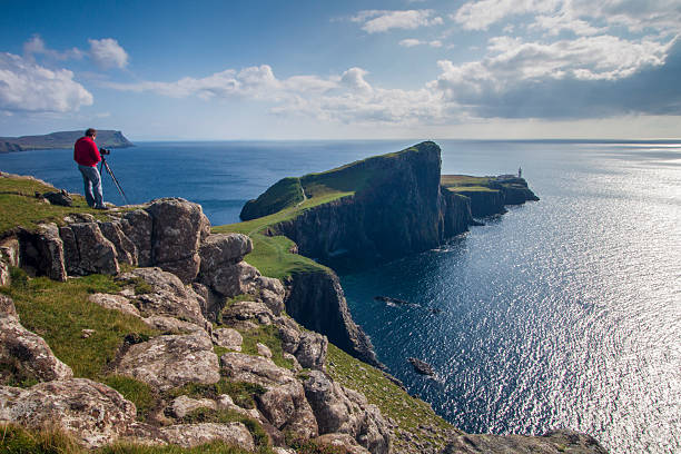 istock Photographer at Neist Point 488506834