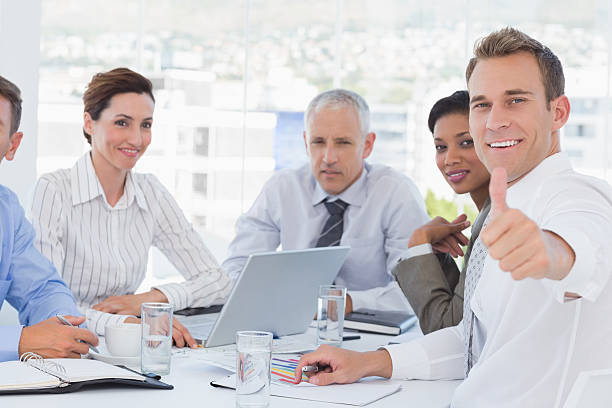 istock Business team having a meeting 488511880