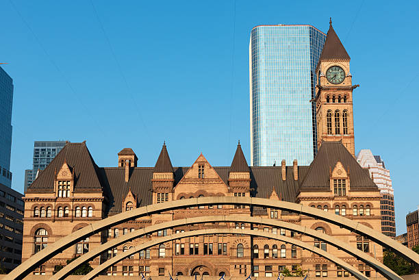 istock Old City Hall of Toronto at dusk 488517128
