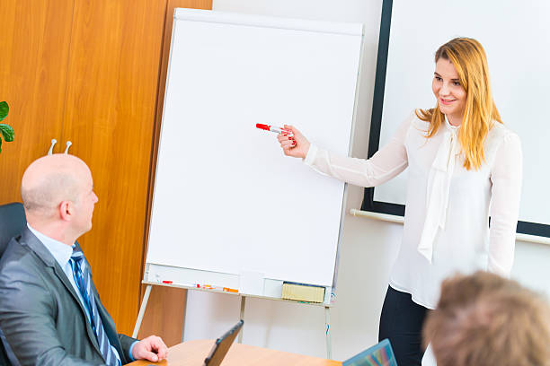 istock Business meeting in an office 488517516