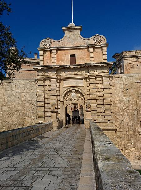 istock City Gates of Mdina, Malta 488523227