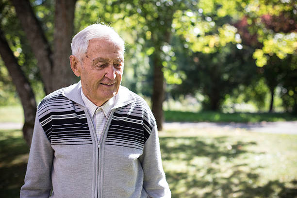 istock Elderly man in a nursing home 488523318
