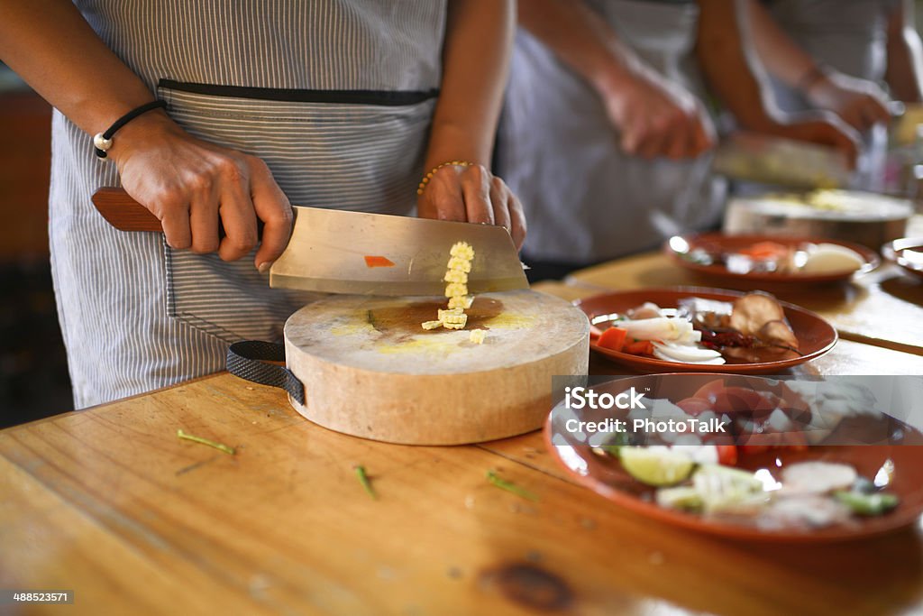 Escola de culinária - Foto de stock de Cozinhar royalty-free