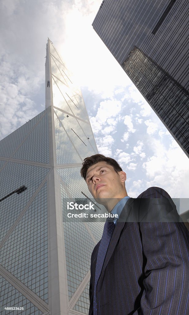 Tiefer Perspektive Geschäftsmann - Lizenzfrei Anzug Stock-Foto
