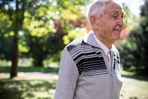 istock Elderly man in a nursing home 488523640