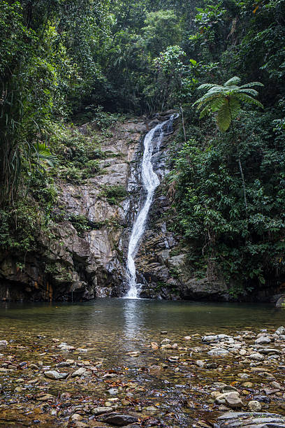 istock Waterfall erawan , Kanchanaburi Province 488527114
