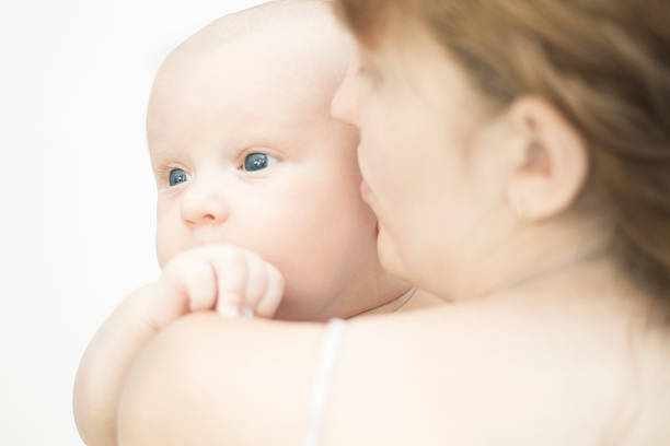 istock Baby and his mother 488529002