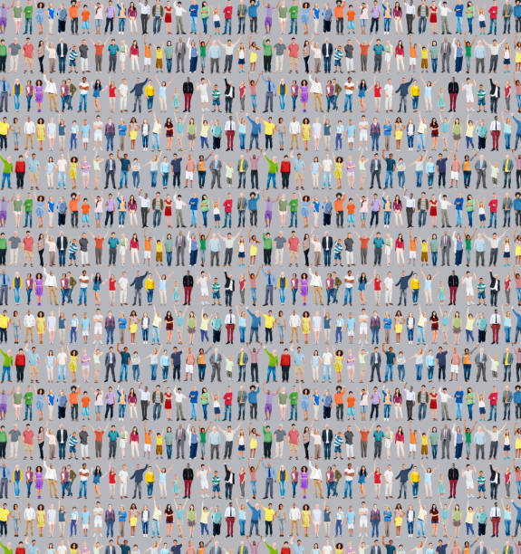 istock Multiethnic Casual People Togetherness Celebration Arms Raised C 488529382