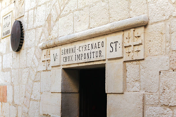 istock Fifth Stop at Via Dolorosa in Old City, Jerusalem 488540024