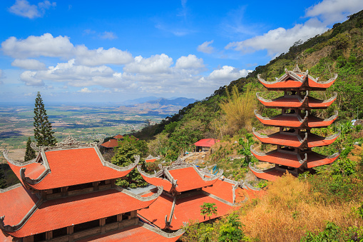 Landscape of Ta Cu pagoda