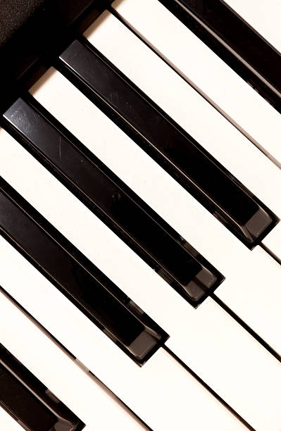 암호키 피아노 배경기술. - piano piano key orchestra close up 뉴스 사진 이미지