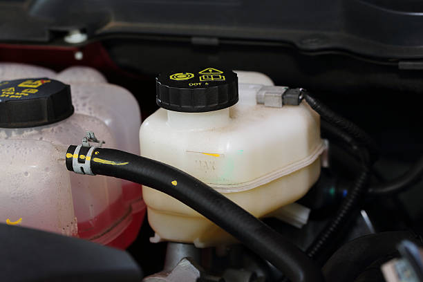 istock close up break pump system in new car 488544384