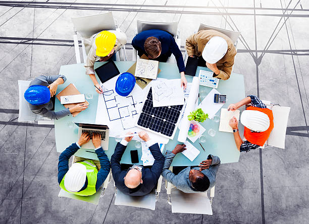 istock Safety Architects Design Meeting Concept 488551212