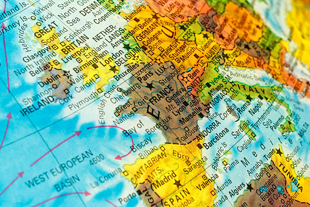 istock map of France close-up 488554022