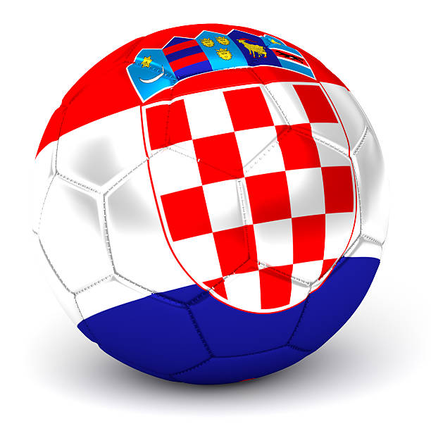 istock soccer ball with croatian flag 488557343