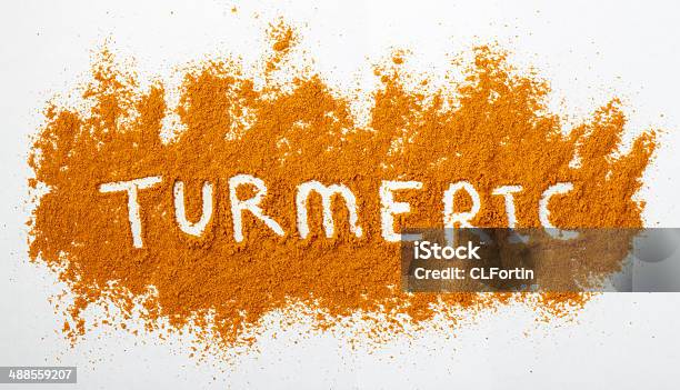 Turmeric Powder Stock Photo - Download Image Now - Turmeric, Ground - Culinary, Single Word