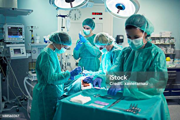Surgery Stock Photo - Download Image Now - Operating Room, Surgery, Nurse