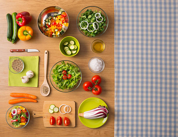 istock Healthy vegetarian home made food 488561450