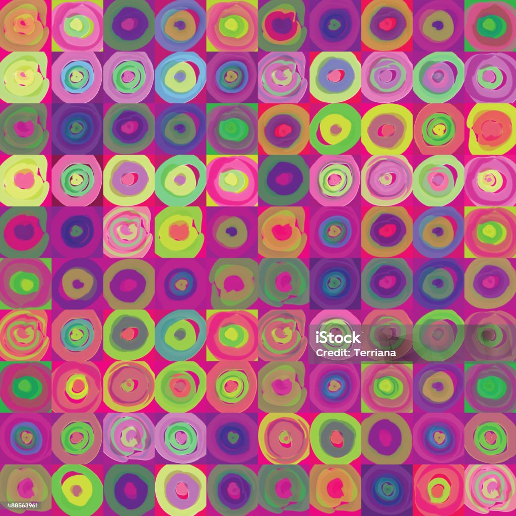 Abstract Geometric Wallpaper In Pop Art Style Stock Illustration - Download  Image Now - 1960-1969, Abstract, Backgrounds - iStock
