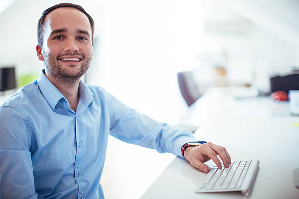 istock Portrait of a young businessman 488567394