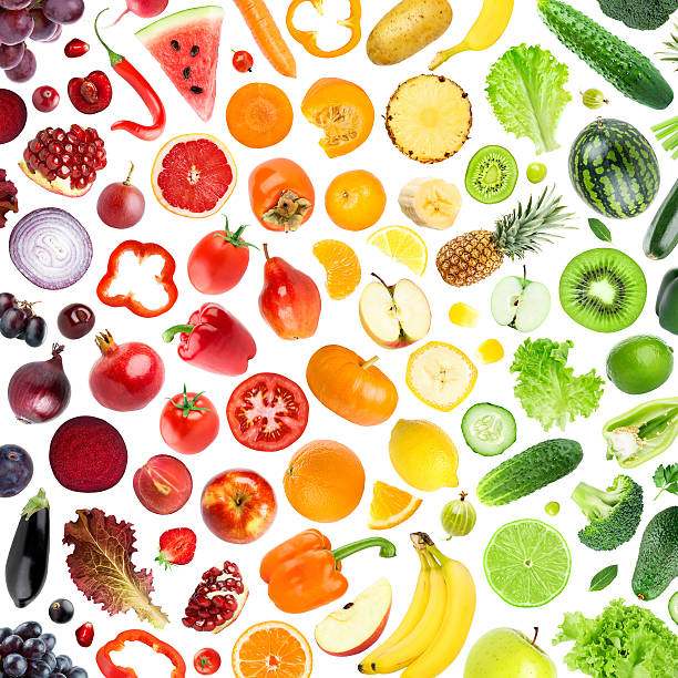 istock Collection of fruits and vegetables 488567968