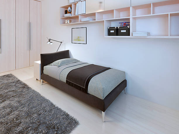istock Teenagers bedroom modern style 488570218