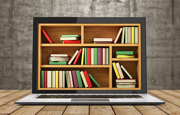 istock books and laptop 488574223