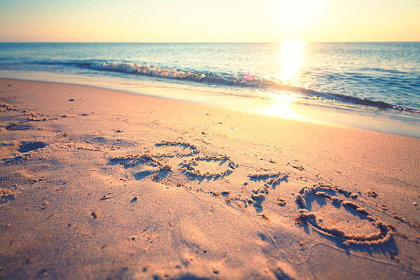 istock New Year 2016 on a beach sand 488574660