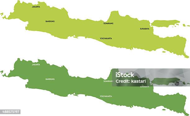 Java Mappa - Immagini vettoriali stock e altre immagini di Asia - Asia, Attrezzatura, Bali