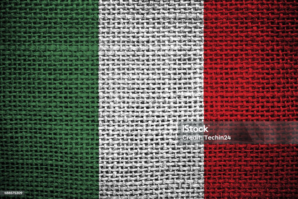 イタリア国旗 - タオルのロイヤリティフリーストックフォト