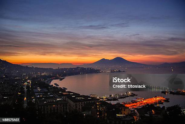 Early Moring Over Naples Stock Photo - Download Image Now - Naples - Italy, Dawn, Sunset