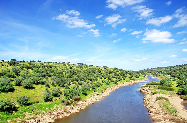 istock Ardila river on deep valley,Portugal 488579003