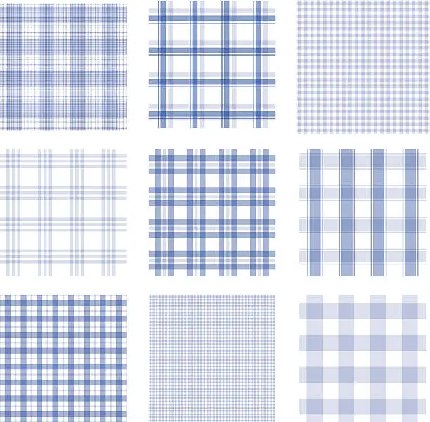 Vector illustration of Checked seamless pattern