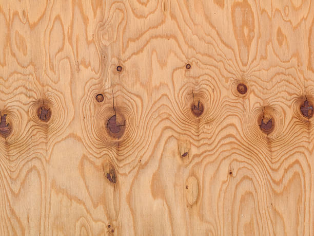 istock Plate of plain wood grain is interesting 488594191