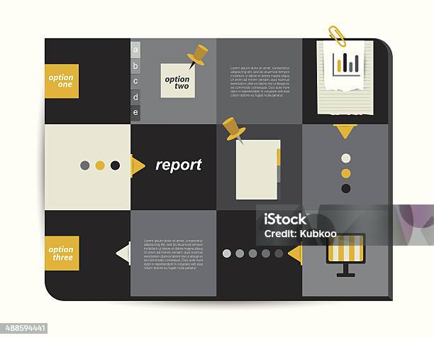 Modern Infographic Box Diagram Can Be Used For Annual Report Stock  Illustration - Download Image Now - iStock